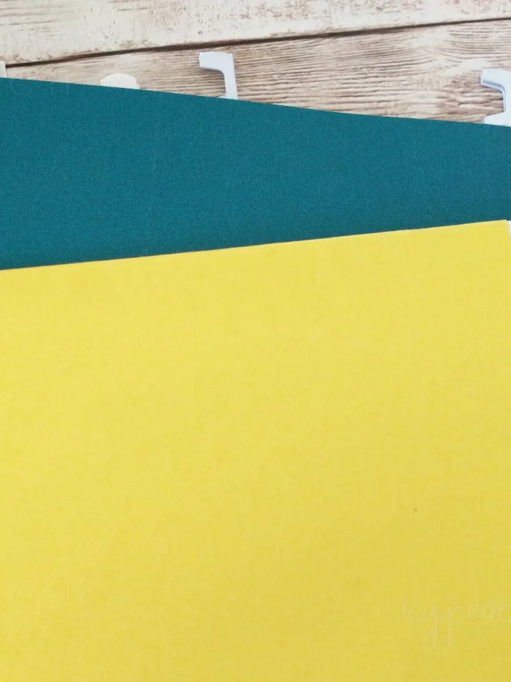 Hanging File Folders Color Coordinated 6 Pack Letter Size Office Supply Organize